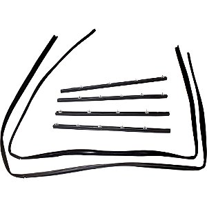 Kit 6 Pçs Canaletas C/pestanas  Porta Pick-up 93 A 98 [F103]