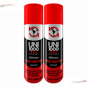 Kit 2 Graxa Spray Lubrificante Multiuso Alta Aderência [F103]