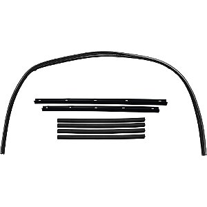 Canaletas Da Porta Orig Caminhões Pick-up 93 A 98 Kit 6 Pçs [F103]