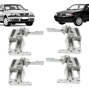 Kit 4 Suporte Maçaneta Interna Gol G3 1999 2000 2001 Ferro - UN / 4 [F103]