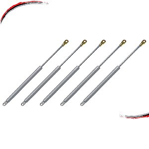 Kit 5 Amortecedores Cama Box Bau 39,0 X 16,0 Cm Carga 42 Kg - UN / 5 [F103]