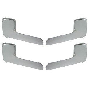 Conjunto Maçaneta Porta Fox Gol G4 Cromada [F103]