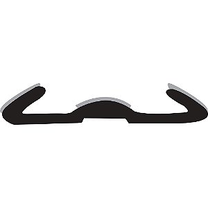 Canaleta Da Porta Monza Hatch Classic E Sedan Rolo 25mts [F103]