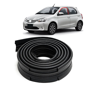 Canaleta Dianteira Borracha Vidro Direito Carro Etios [F103]