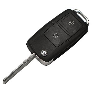 Chave Canivete Oca 2 Botões Cordoba Amarok Fox Golf Passat [F103]