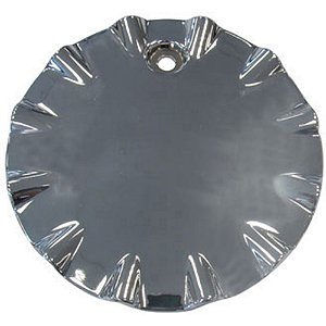 Calota Cubo Roda Cromada Omega Power Tech [F103]