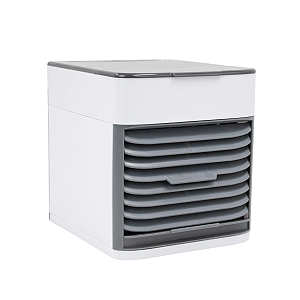 Mini Climatizador De Ar Umidificador Refil P/ Gelo Refrescar Portátil Usb [F102]