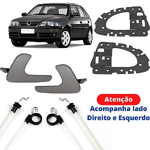 Kit Sup Maçaneta Int Cabo Acionamento Diant Esq Dir Gol G3 - UN / 6 [F103]
