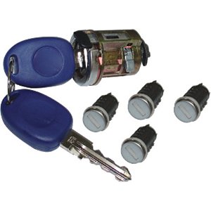 Conjunto Cilindros Portas Ignição Combustível 5 Peças Brava [F103]