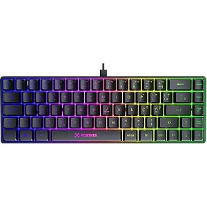 Teclado Gamer Fortrek Fearless 65 Compact Preto [F002]