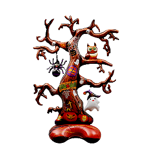 Balão árvoreween (50 Unidades) - Decoração De Halloween [F130]