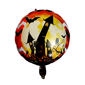 Balão Castelo (50 Unidades) - Decoração De Halloween [F130]