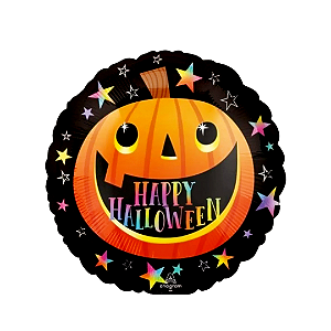 Balão Feliz Halloween Balão Decoração De Halloween 50 Unidd [F130]