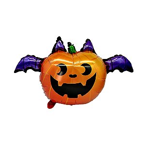 Balão Abobora Voadora (50 Unidades) (balão Decoração De Halloween) [F130]