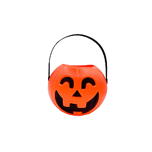 Baldebóbora (3 Unidades) - Balde Abobora De Halloween [F130]