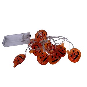 Abóbora Luz Royal Varal De Luzes De Abóboras Halloween [F130]