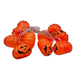 Abóbora Luz Royal (varal De Luzes De Aboboras De Halloween) [F130]