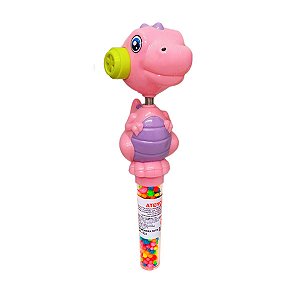 Baby Dino - Tubo De Balinhas Tutti Frutti - Display C/ 12 Unidades [F130]