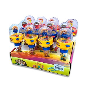 Basketoys Cesta De Basquete C/ Tubo De Balinha Tutti Frutti Com 12 Unidades [F130]