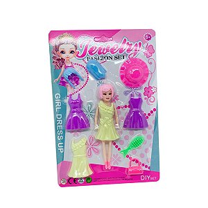 Boneca Lindinha 2 - Com Vestido - 12 Unidades [F130]