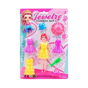 Boneca Bela - Com Vestido - 12 Unidades [F130]