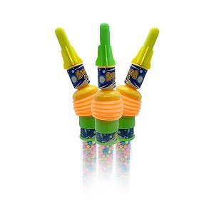 Lança Foguete C/ Balinhas Tutti Frutti - Display Com 12 Unid [F130]