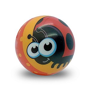 Bola Divertida - Desenhos Variados - Display Com 24 Unidades [F130]