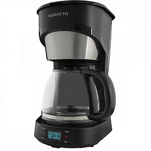 Cafeteira Programável Agratto Aroma Preta 127v [F002]