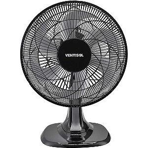 Ventilador de Mesa Ventisol Turbo 6 40cm Preto/Cinza 127v [F002]