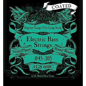 Encordoamento Para Baixo 4 Cordas Coated .045 AGS600C Aria Pro II [F002]