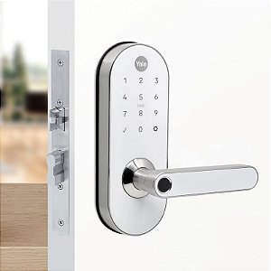 Fechadura Digital Ymc 420w Branca Com Zigbee Integrado [F118]