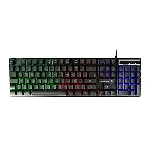 Teclado Gamer Multimidia Fortrek BlackFire New Preto [F002]