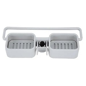 Porta Sabão Bucha Esponja Suporte Para Pia E Torneira [F102]