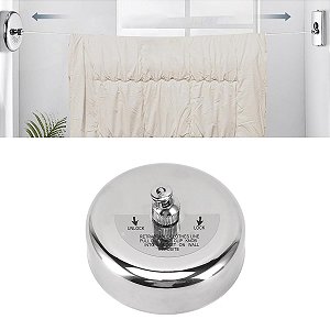 Varal Retrátil De Parede 3 Metros Banheiro Lavanderia Aço Inox [F102]