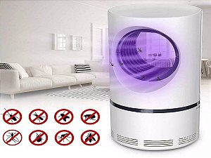 Armadilha Mata Mosquito Led Uv Eletronico Pernilongo Insetos [F102]