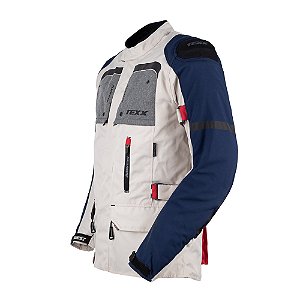 Jaqueta Texx Armor Masc Branc Azul Verm Cinz   M [F016]