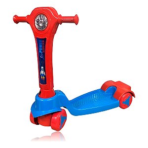 Patinete Infantil Dobrável - Vermelho [F102]