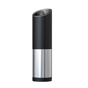 Moedor Eletrico De Pimenta Sal Triturador Pilhas Aço Inox [F102]