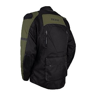 Jaqueta Texx Armor Masc Pret Verd  M [F016]