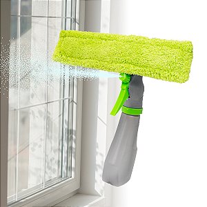 Rodo Limpa Vidros Spray E Limpador 3 Em 1 Reservatorio [F102]