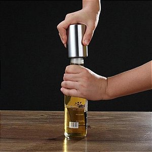 Abridor De Garrafa Automático Cerveja Imã Aço Inoxidável [F102]