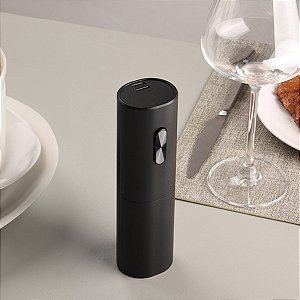 Abridor Vinho Garrafa Automático Elétrico Saca Rolha Pilha [F102]