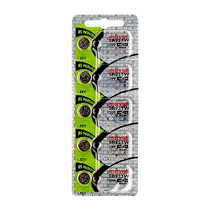 Bateria 395 Sr927sw 1.55v Cartela Com 10 Unidades Maxell [F108]
