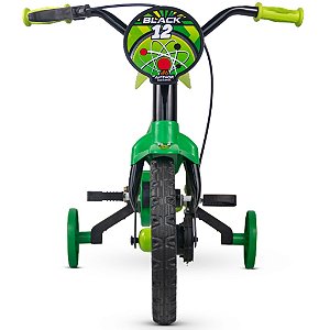 Bicicleta Infantil Aro 12 Nathor Black [F109]
