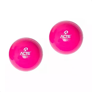 Bola Tonificadora Com Peso 1kg [F109]