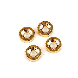 Bucha Trocolos Instrumentos Dourada (4 Peças) Spirit JTS-GD [F035]