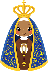 Almofada Naninha Nossa Senhora De Aparecida [F101]