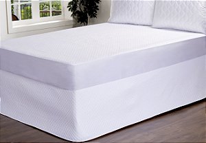 Saia Para Cama Box Colchobox Matelassado Queen Size [F101]