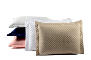 Porta Travesseiro Avulso Matelassado Micropercal Palha [F101]