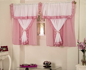 Cortina Para Quarto Realeza 2,00 X 1,70 [F101]